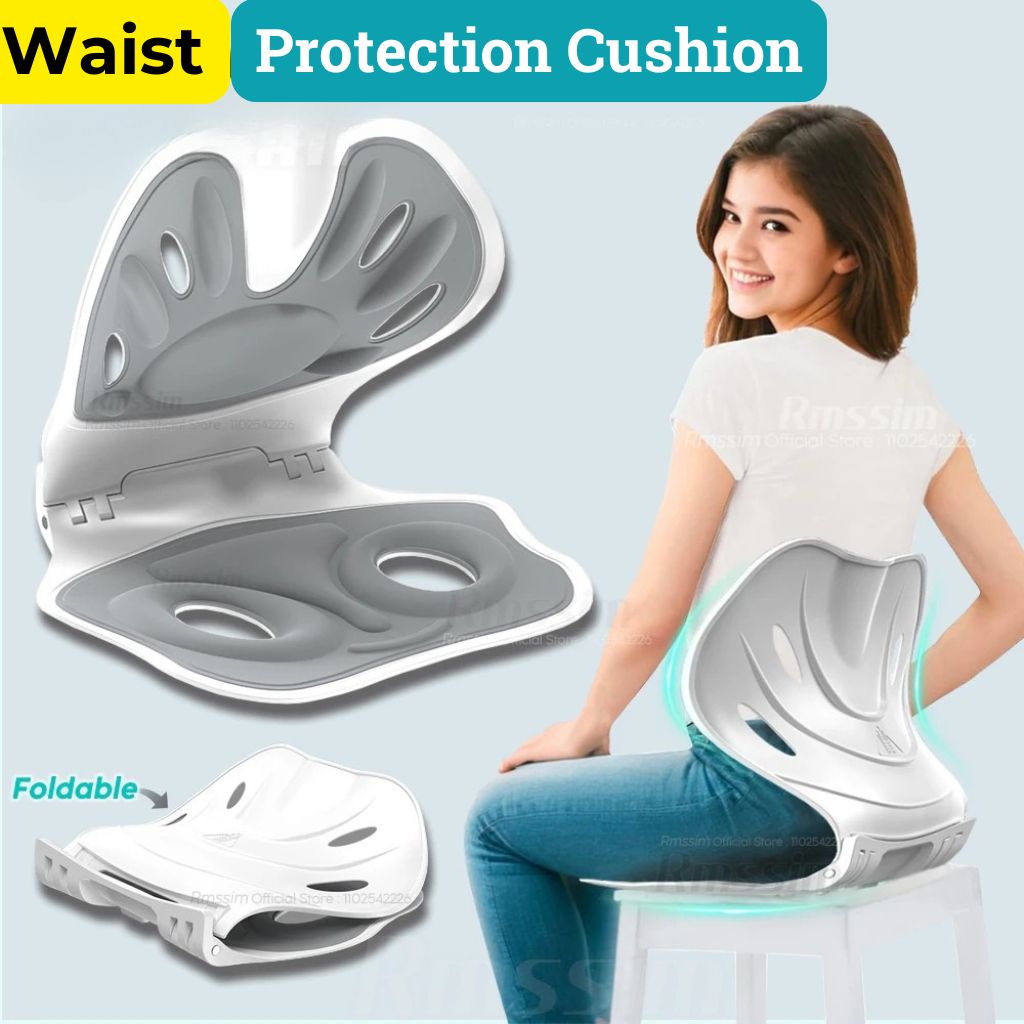 foldable waits protection cushion