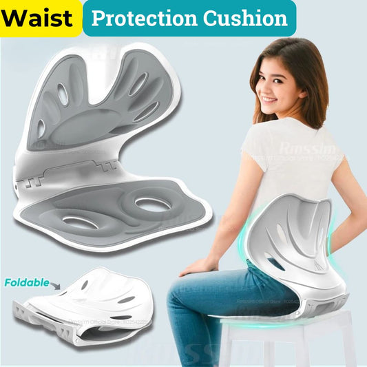 foldable waits protection cushion