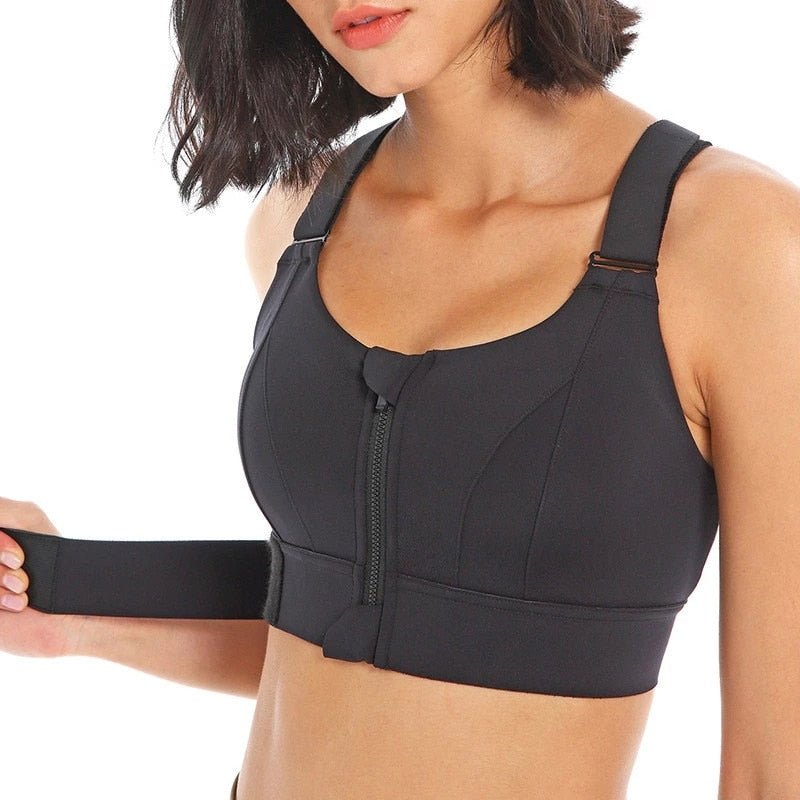 Fitness Athletic Adjustable Sports Bra - OptimalBack