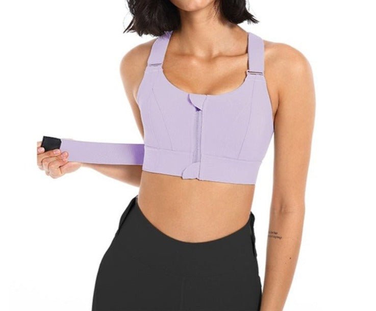 Fitness Athletic Adjustable Sports Bra - OptimalBack