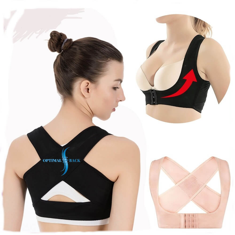 Women's chest Corrector Back chest Support Bra Body Shaper X-shaped  Suspenders vest Body shaping top 