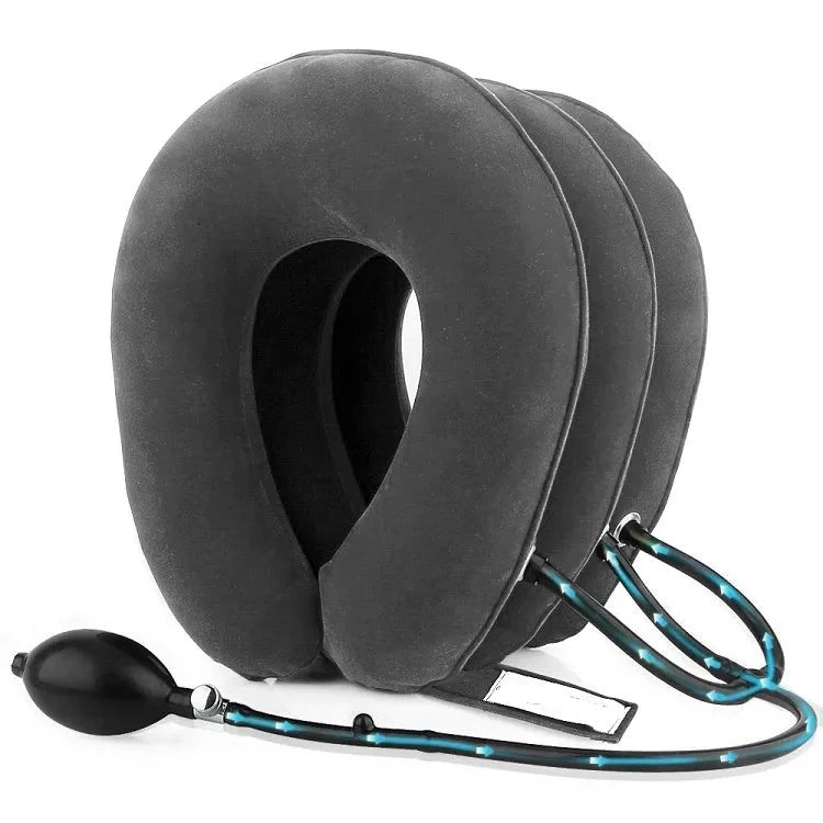 green Inflatable Cervical Neck Traction Support