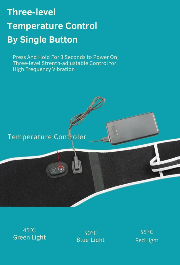 FreedomFlex Cordless Heat Belt – OptimalBack