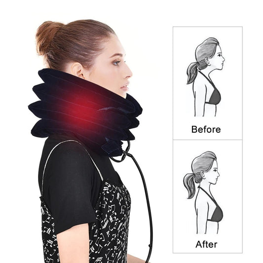 Inflatable Cervical Neck Traction Support - OptimalBack