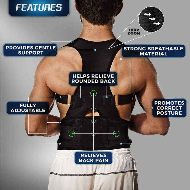 Magnetic Therapy Posture Corrector - OptimalBack
